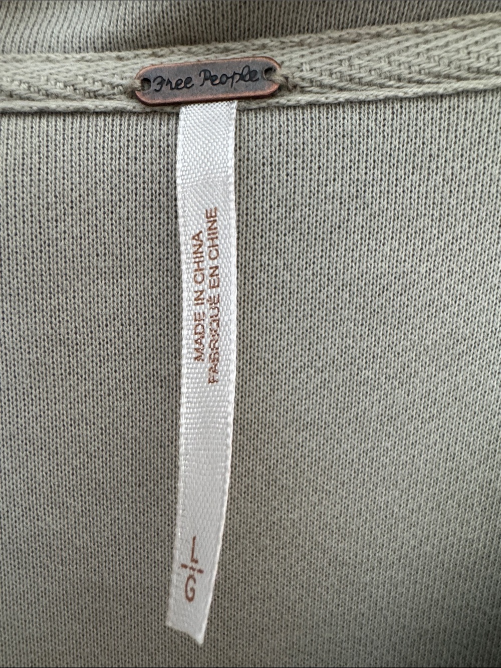 Free People Cream Sherpa Shacket with Pocket Details - Picture 2 of 5